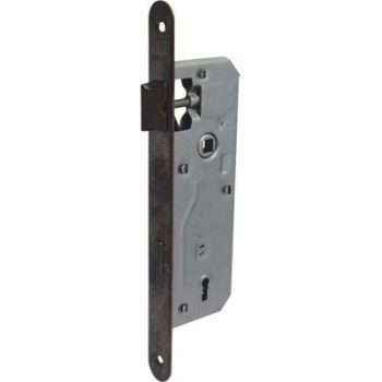 SERRATURA PATENT B.TONDO BRONZATO 040T BONAITI I.MM 90 F.MM 22 E.MM 25