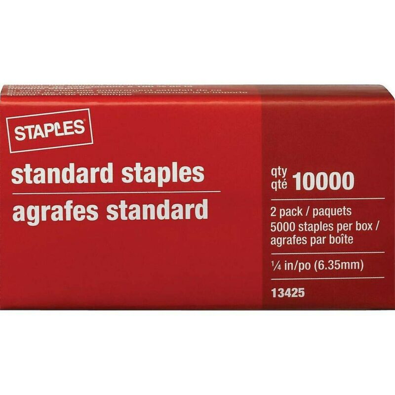 GRAFFETTE STANDARD STAPLES 1/4 (6,35mm) 10.000PZ