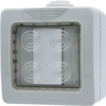 SCATOLA PORTAFRUTTO DA PARETE 1M IP55 COMPATIBILE BTICINO MATIX