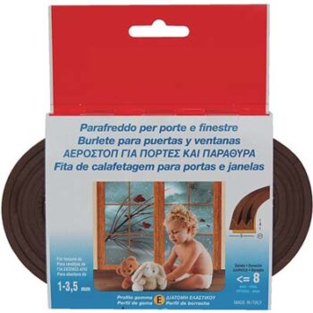 PARAFREDDO GEKO STRIP PROFILO E
GOMMA EPDM ESPANSA MARRONE MT 6