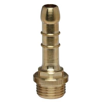 PORTAGOMMA METANO DRITTO FILETTO MASCHIO OTTONE MM 14 1/2M