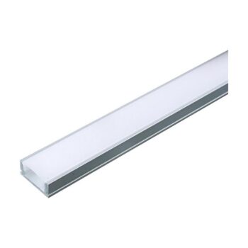 PROFILO IN ALLUMINIO PER STRISCE LED 2 METRI  VT-8113