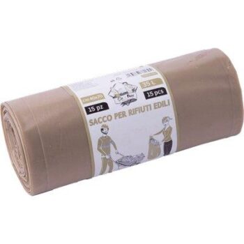 SACCO DETRITI EDILI ELEPACKING GR 65 MY 120 CM 40X70 CF=PZ 15