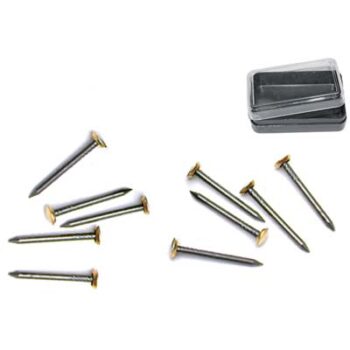 CHIODO TESTA OTTONE PRONTY
ACCIAIO MM 25 CF=PZ 15