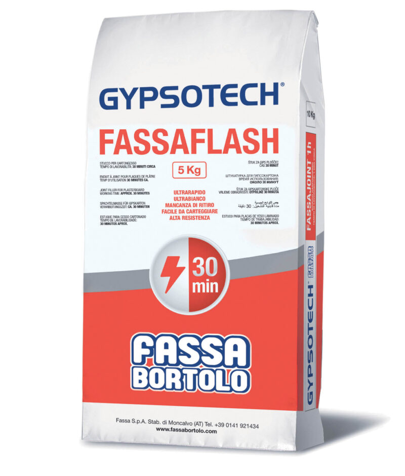 FASSA STUCCO CARTONGESSO FASSAFLASH 5 KG