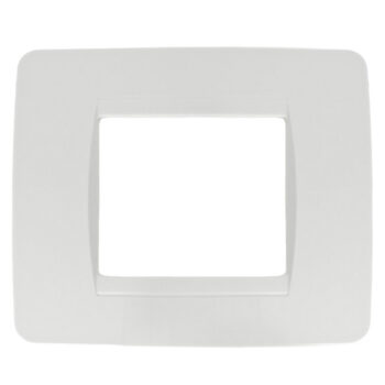 PLACCA CLASSIC 2M COLORE BIANCO COMPATIBILE CON BTICINO MATIX