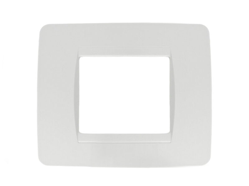 PLACCA CLASSIC 2M COLORE BIANCO COMPATIBILE CON BTICINO MATIX