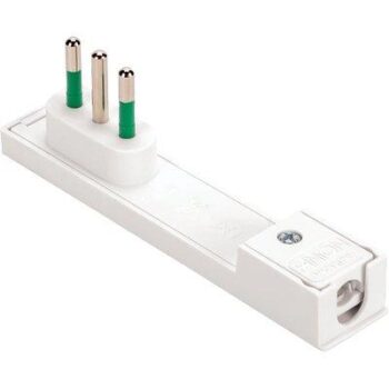 SPINA MOBILE RIBASSATA CLOCK FME BIANCO 2P+T 16A