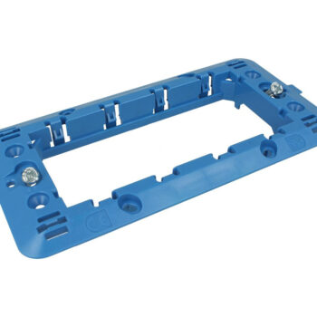 SUPPORTO FRUTTI AB MATIX PC NERO POSTI 4