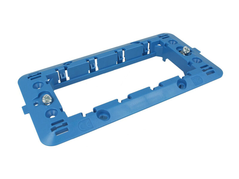 SUPPORTO FRUTTI AB MATIX PC NERO POSTI 4