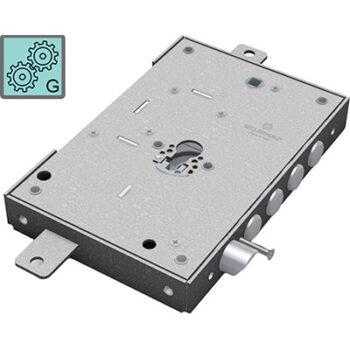 SERRATURA METALLO APPLICARE 2651 SECUREMME MM28