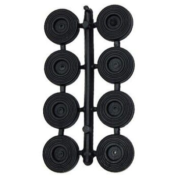 GOMMINO SOTTOSEDIA PRONTY NERO D.MM 25 + VITE CF=PZ 8