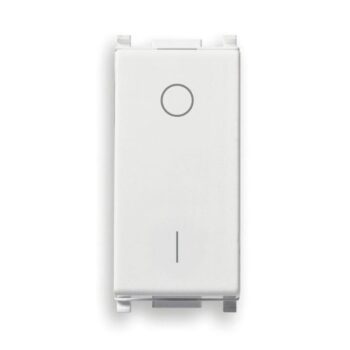 INTERRUTTORE BIPOLARE VIMAR PLANA BIANCO 14015